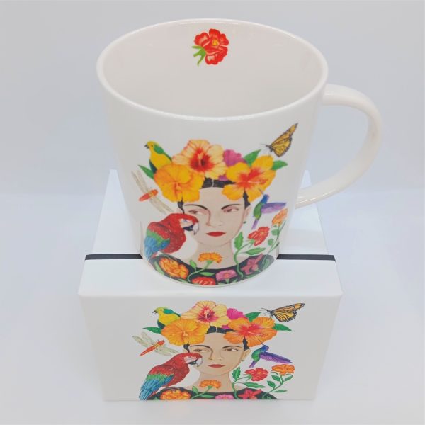 mug Frida et les oiseaux