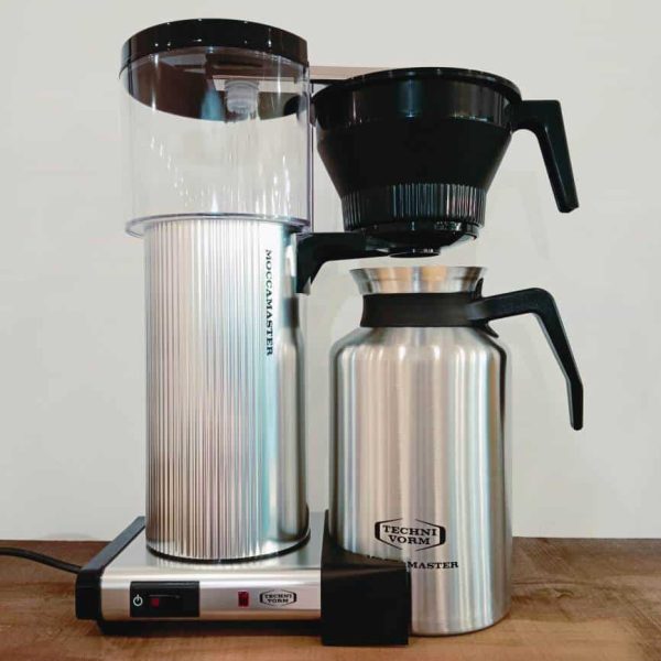 cafetiere moccamaster filtre version avec thermos